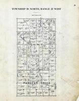 Township 58 North, Range 22 West - Clay, Parsons Creek, Linn County 1915